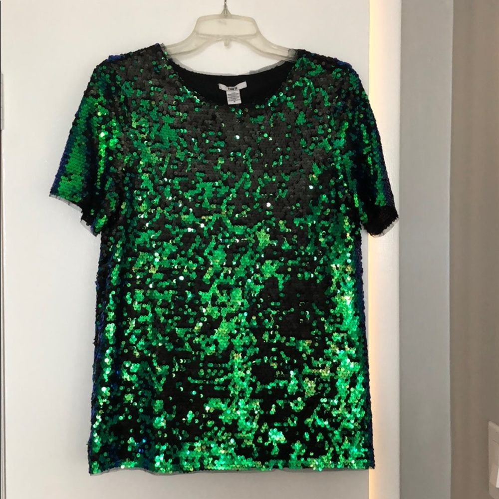 Sequin top